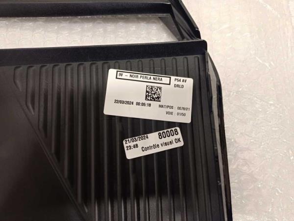 GRILLE DE PARE CHOC AVANT DROIT PEUGEOT 408 07/2022+ - Vue 3